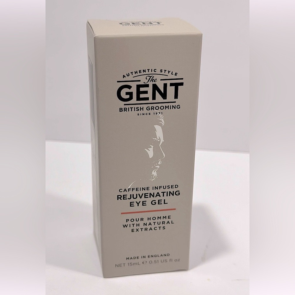 The Gent British Grooming Caffeine Infused Rejuvenating Eye Gel - 0.51fl.oz.